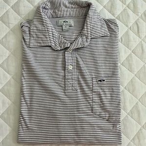 Purple and White Stripes Fish Hippie